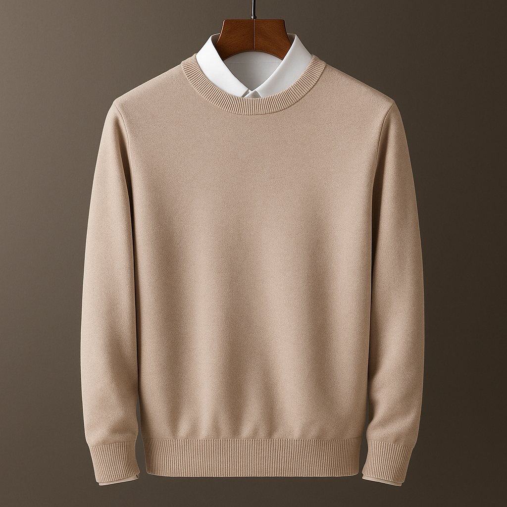 Montari Cashmere Sweater - Khaki