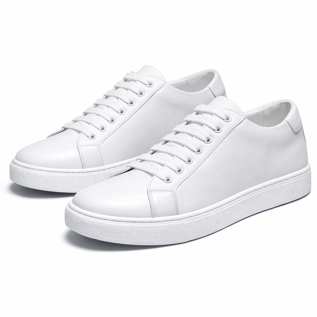 Avani Leather Sneakers - White