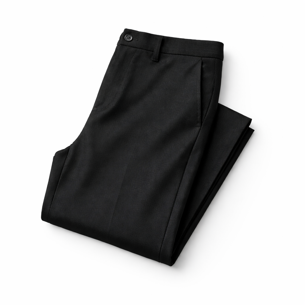 Montari Slim-Fit Cotton Pants - Black