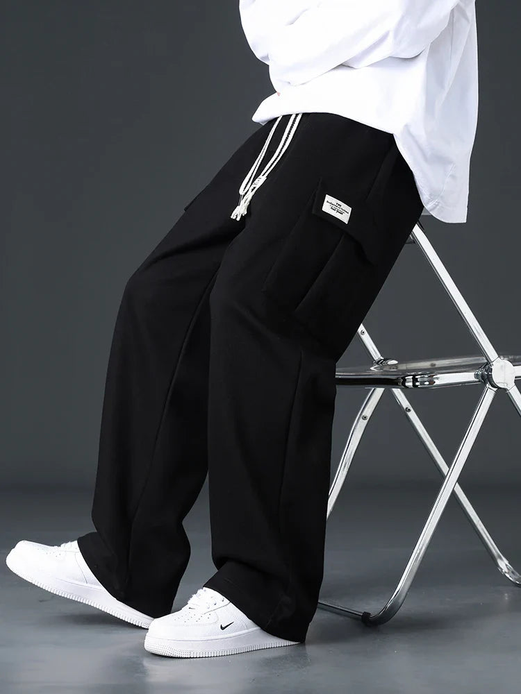 Camden Cargo Sweatpants - Black