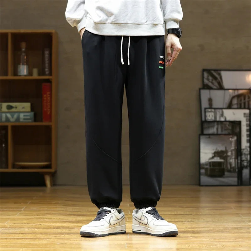 Camden Drawstring Sweatpant Joggers - Black