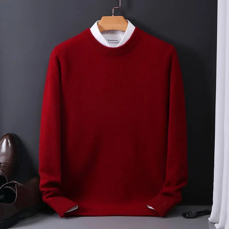 Montari Cashmere Sweater - Red