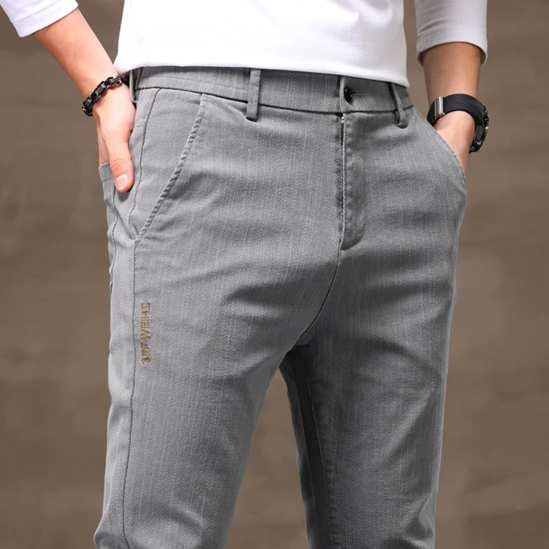 Halden Slim Fit Pants - Gray