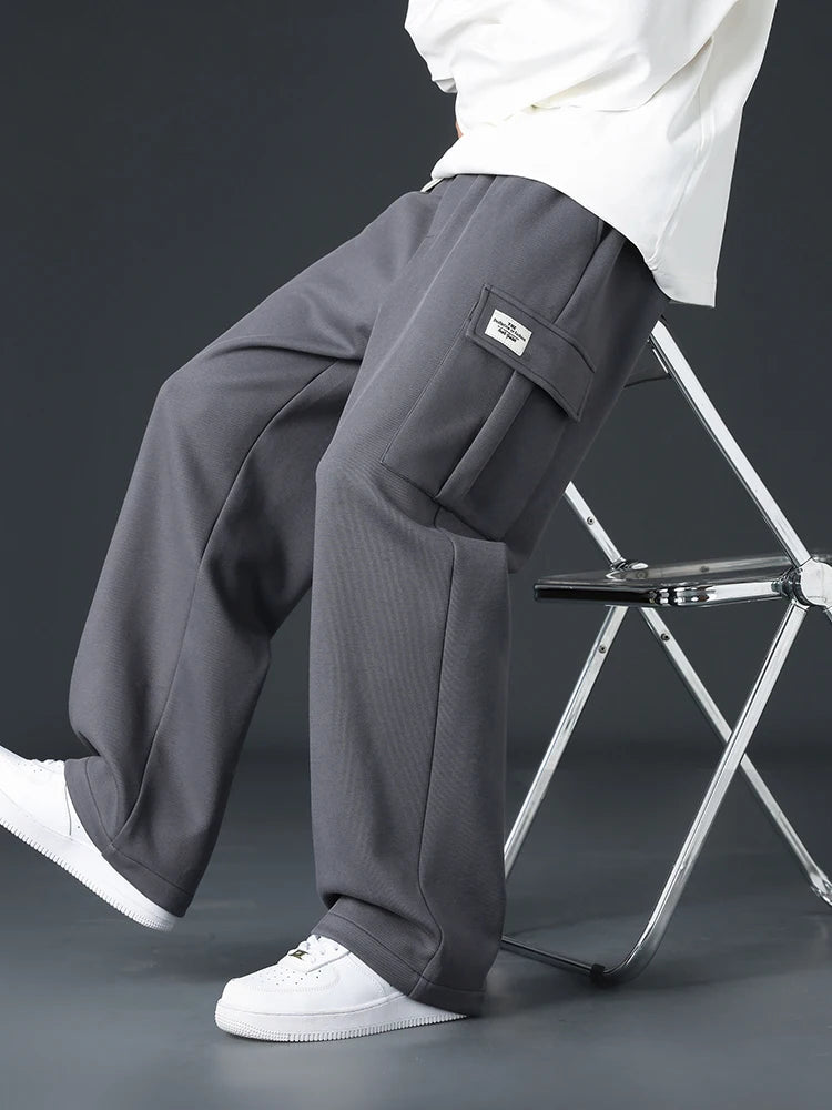 Caldwell Relaxed Cargo Sweatpants - Dark Gray