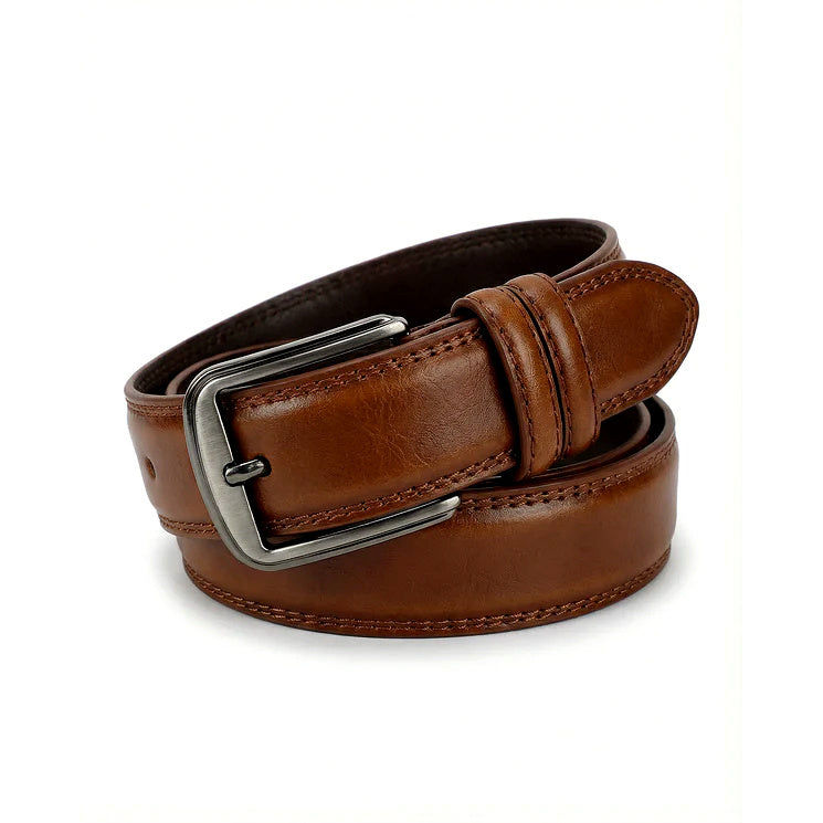 Halden Genuine Leather Belt - Light Brown
