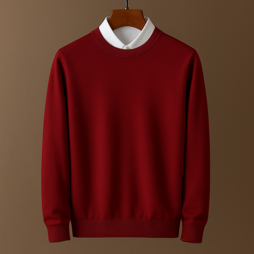 Montari Cashmere Sweater - Red