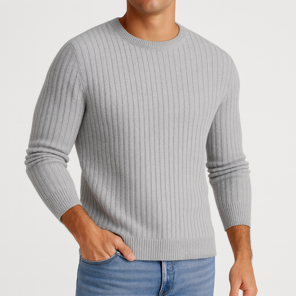 Montari Merino Wool Sweater - Gray