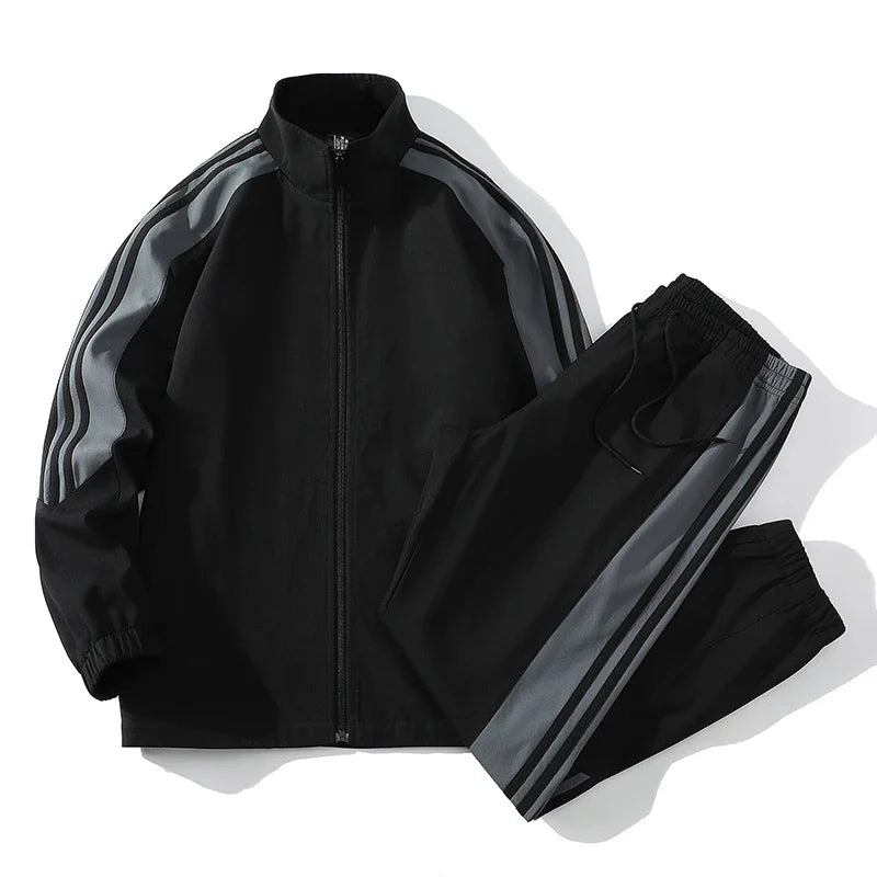 Kenley Full-Zip Tracksuit - Black
