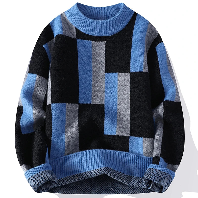 Camden Wool Sweater - Blue