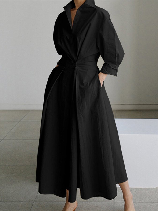 Long Maxi Dress – Women's Evening Dress | Eden - Black