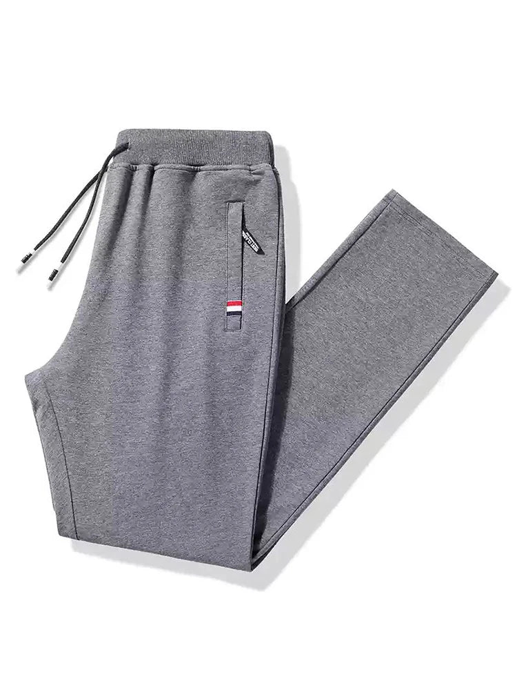 Men's Cotton Relaxed-Fit Sweatpants - Dark Gray